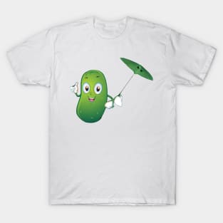 Crisp and Cool Cucumber Art T-Shirt